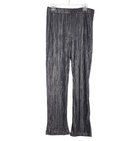 Chico's Pants - CHICO'S Foil Crinkle Pleated Pants NWT